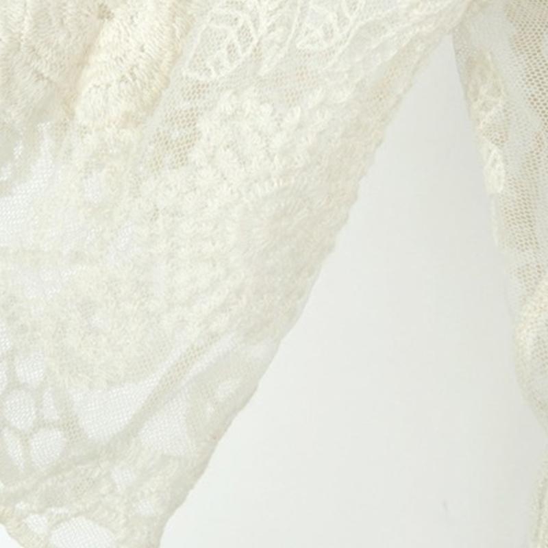 Kimono Sheer Floral - Phụ Nữ Mùa Hè Ren Hở