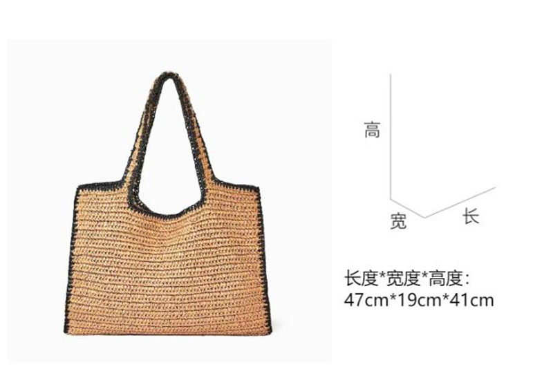 Straw Woven Tote Bags for Wome - đánh giá và giá Crochet Bag Raffia