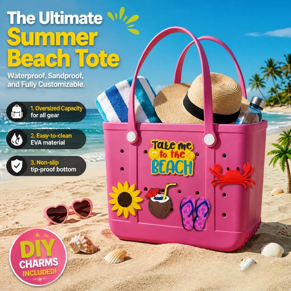 Womens Large EVA Beach Handbag - đánh giá và giá Tote Bag Beach